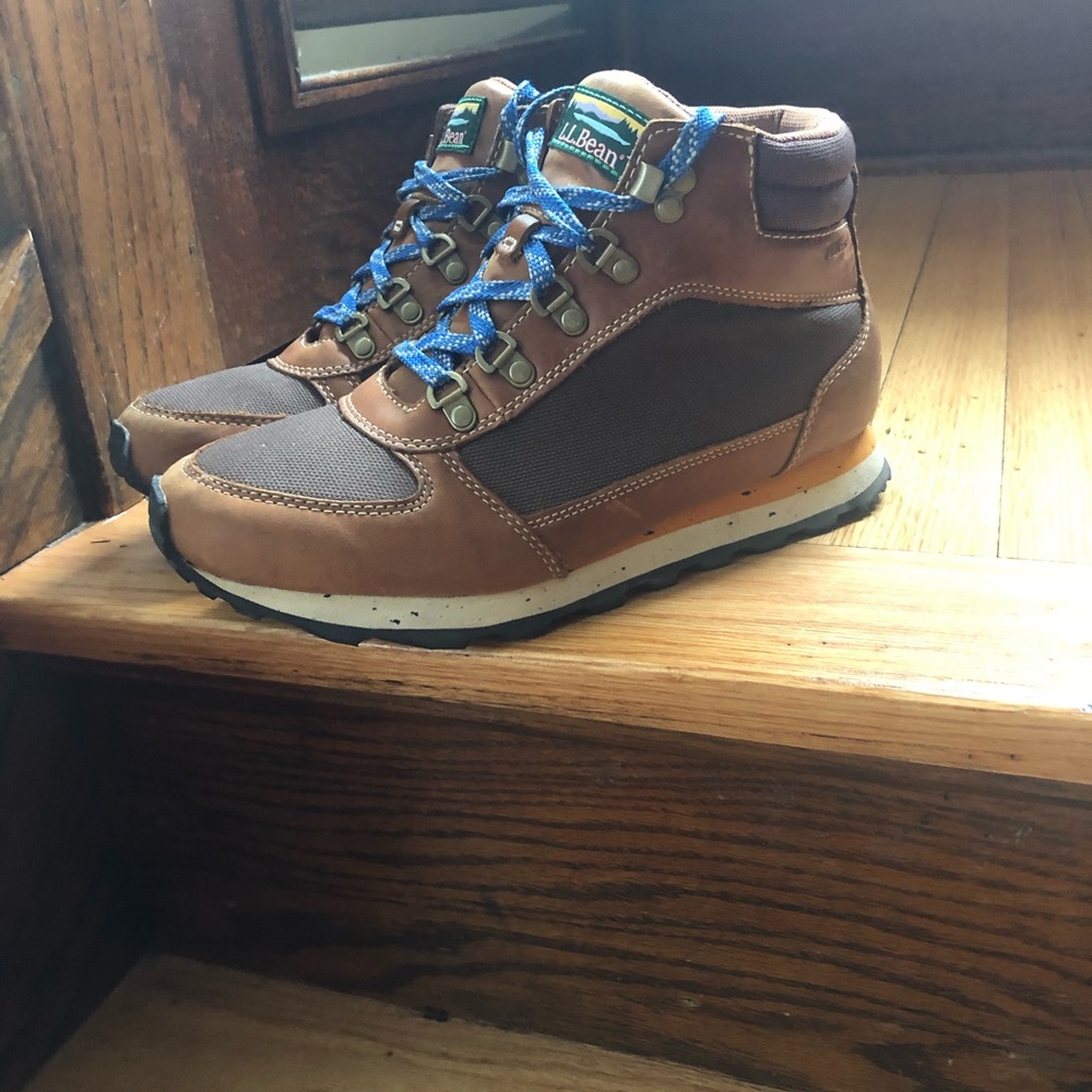Katahdin Hiking Boots, Leather, oakwood/brown